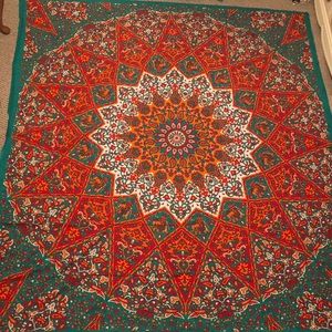 Large mandala tapestry